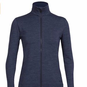 Icebreaker Dia full zip jacket, fathom heather